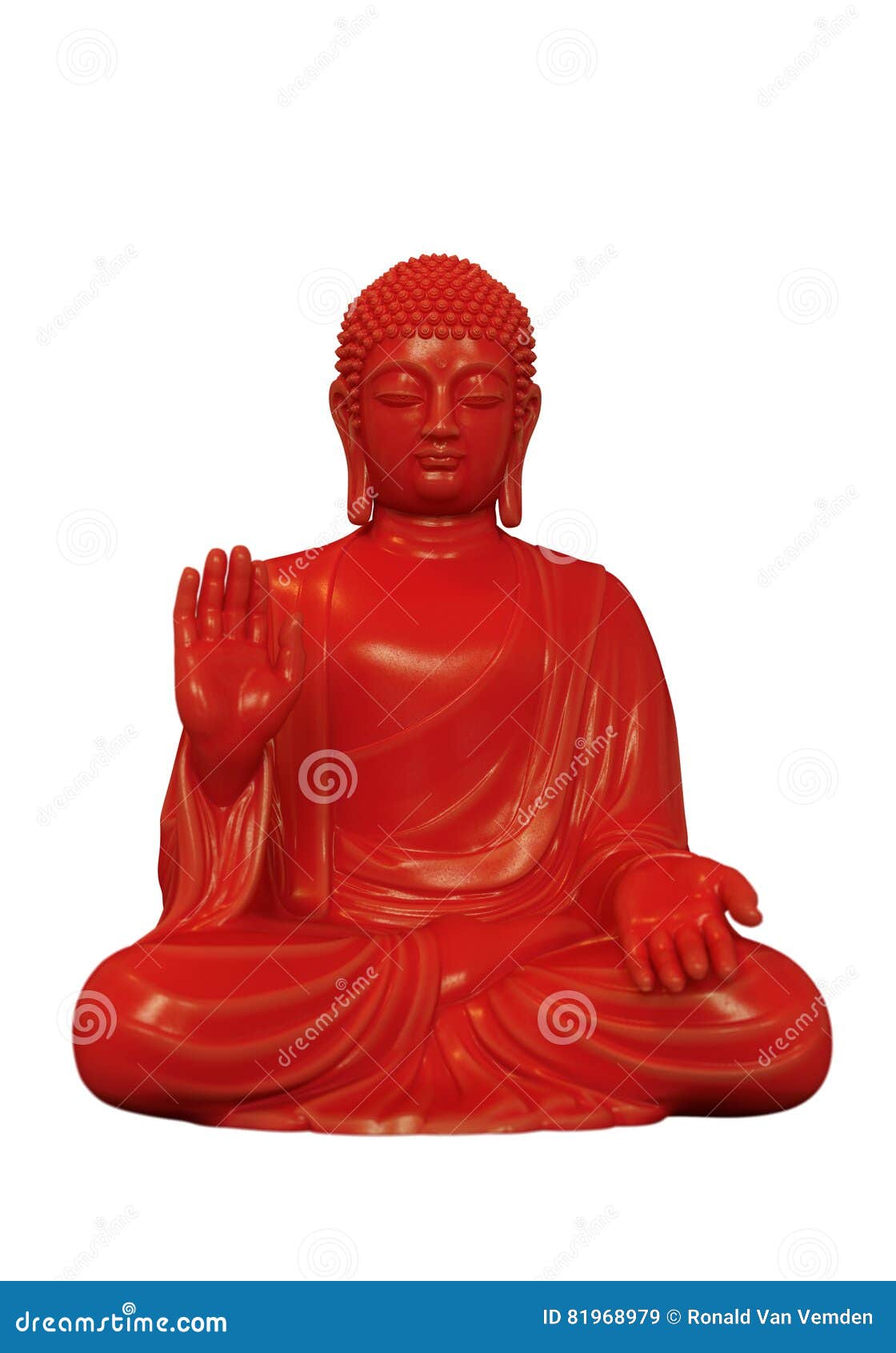 Kunstneriske sort handicap Red Buddha stock image. Illustration of alternative, body - 81968979