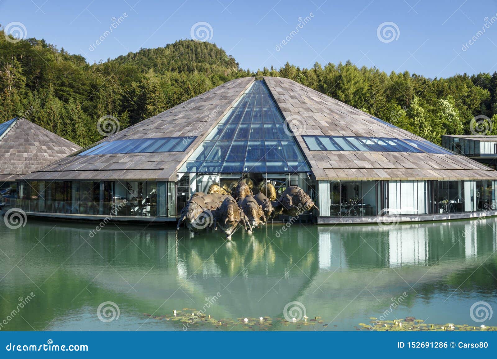 Red Bull Headquarters in Fuschl am See, Austria, 2019 Editorial Photo -  Image of office, beautiful: 152691286