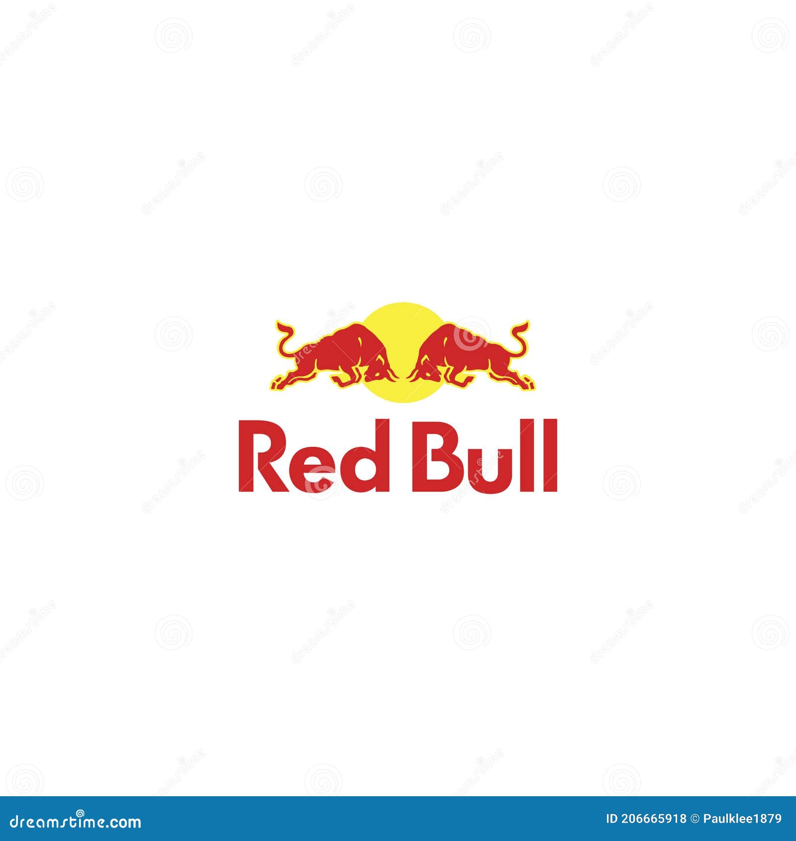 Red Bull Logo Vector on White Background Editorial Stock Photo ...