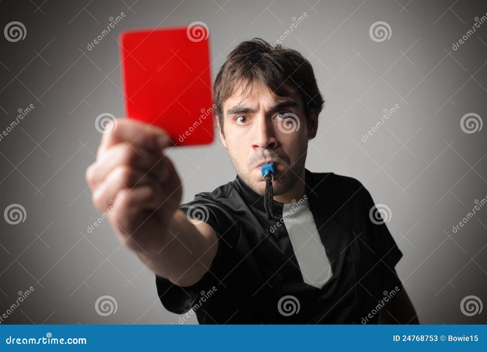 Red card stock image. Image of penalty, sport, expelled - 24768753