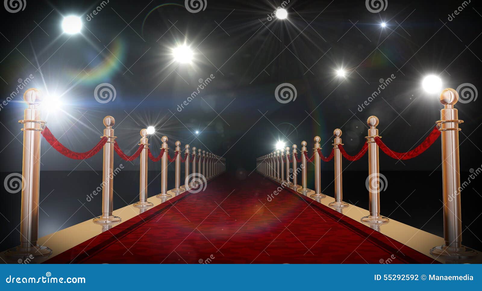 Red Carpet Stock Photo - Image: 55292592