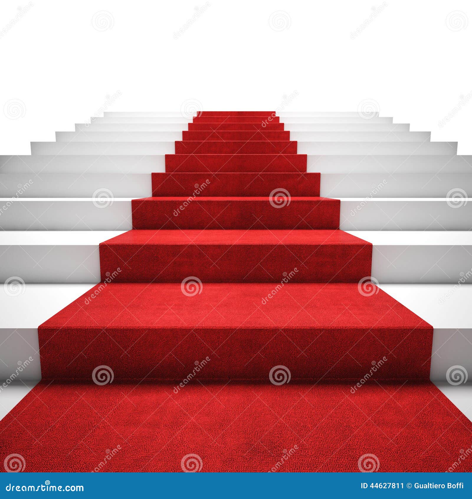 red carpet stair