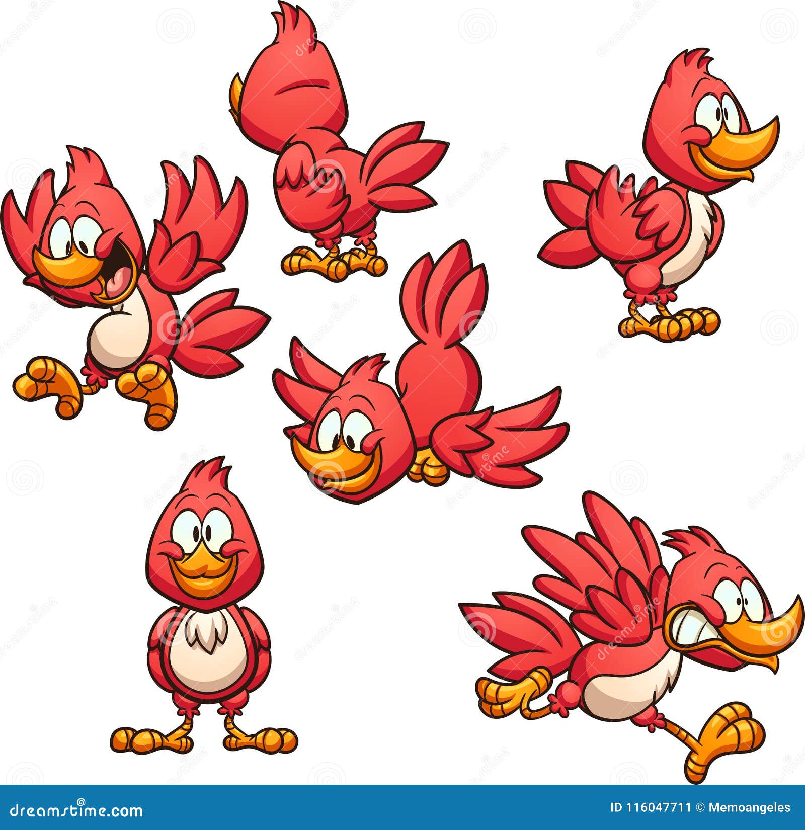 Red Bird Cartoon Illustrations – 39,506 Red Bird Cartoon Stock Vectors & - Dreamstime