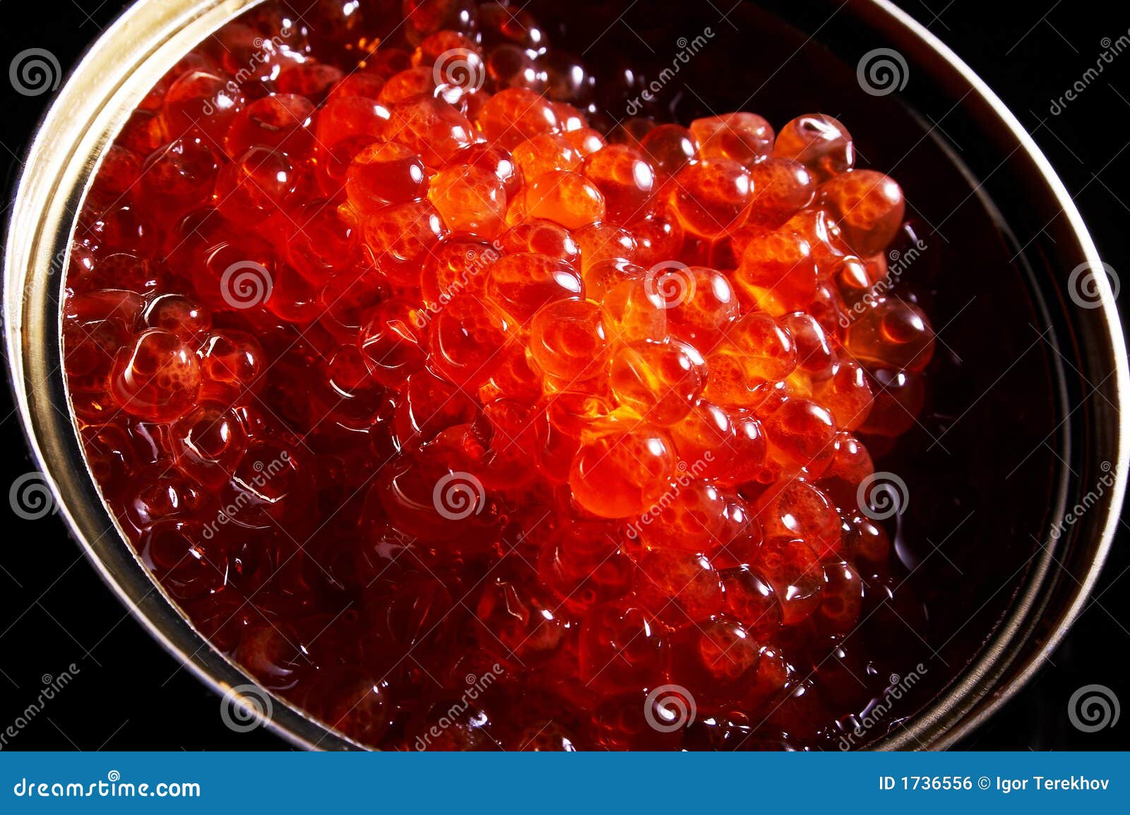 Red caviar stock photo. Image of salmon, orange, cuisine 1736556