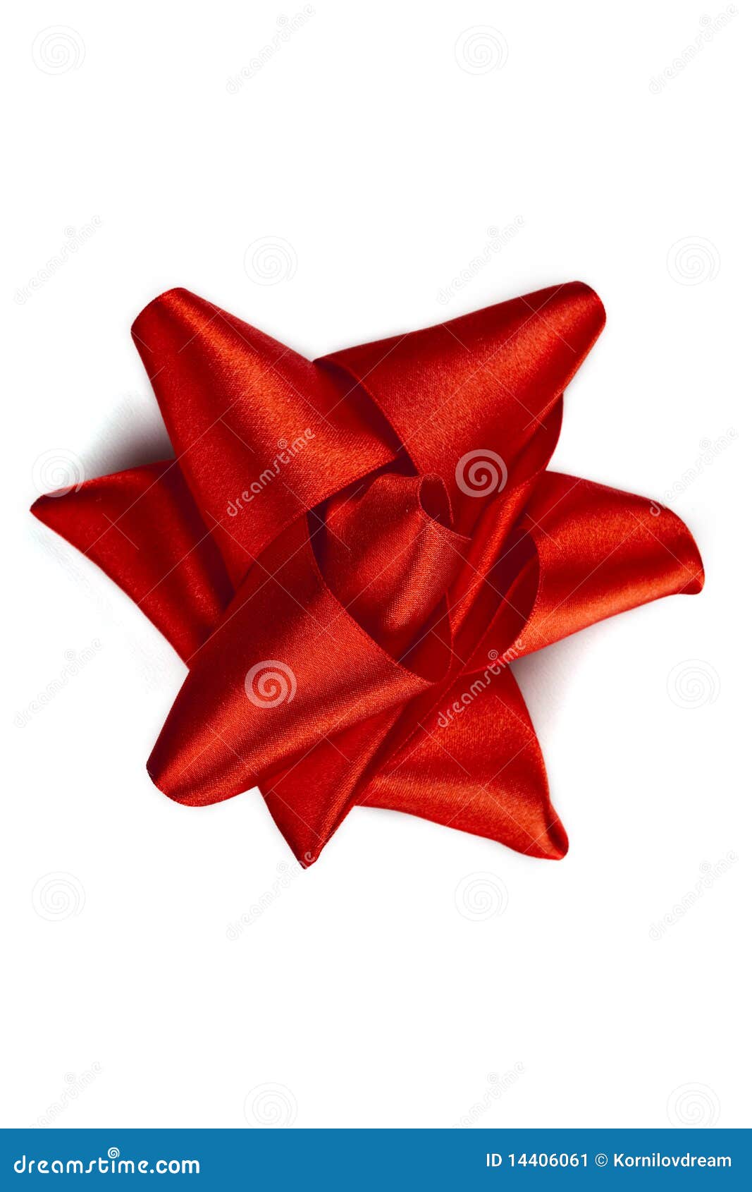 red celebratory bow