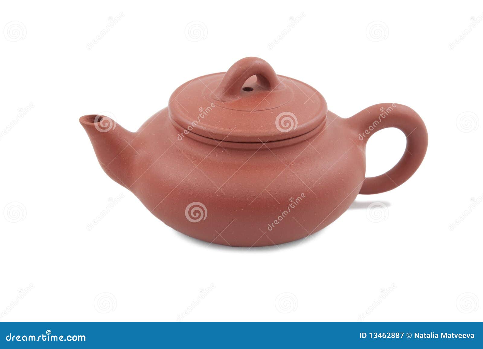 Red ceramic teapot stock image. Image of chinese, traditional 13462887