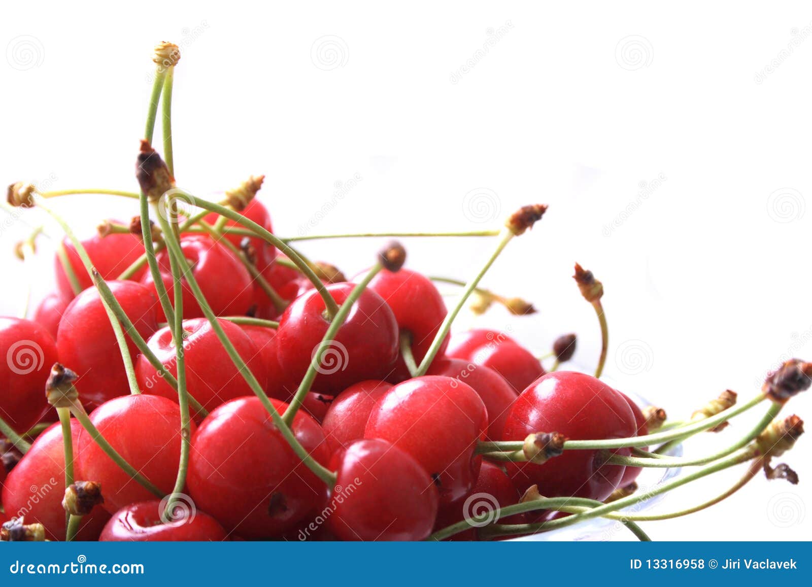 Red cherries stock photo. Image of nutrition, delicious 13316958