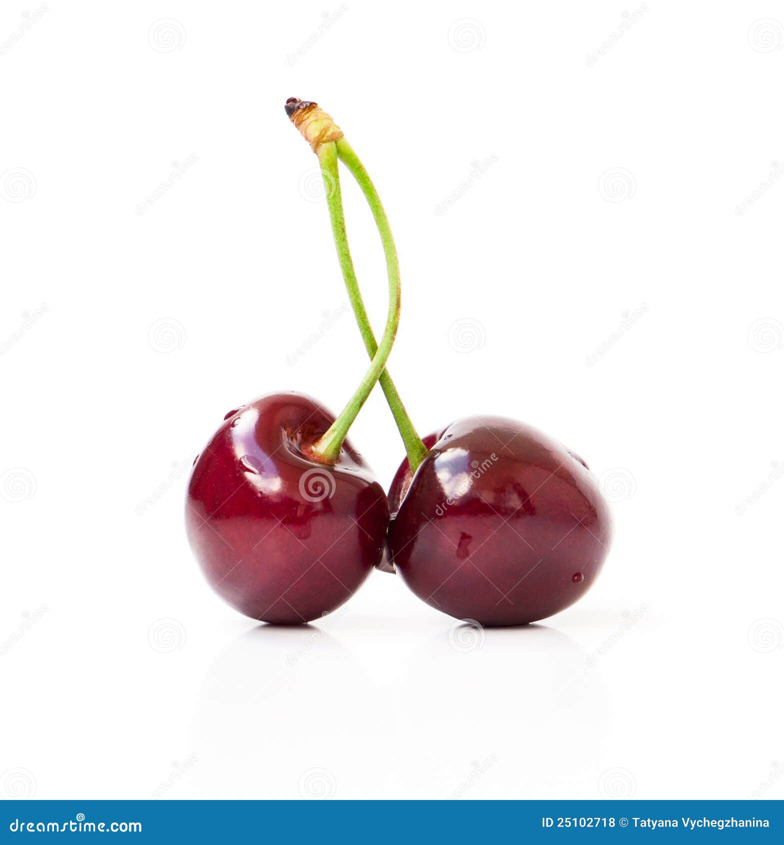Red cherries stock photo. Image of detail, bright, dark - 25102718
