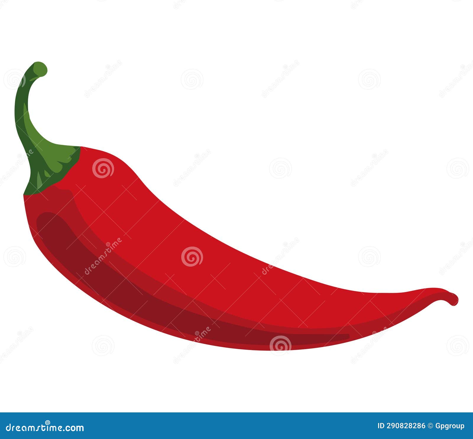 Red chili pepper design stock illustration. Illustration of freshness
