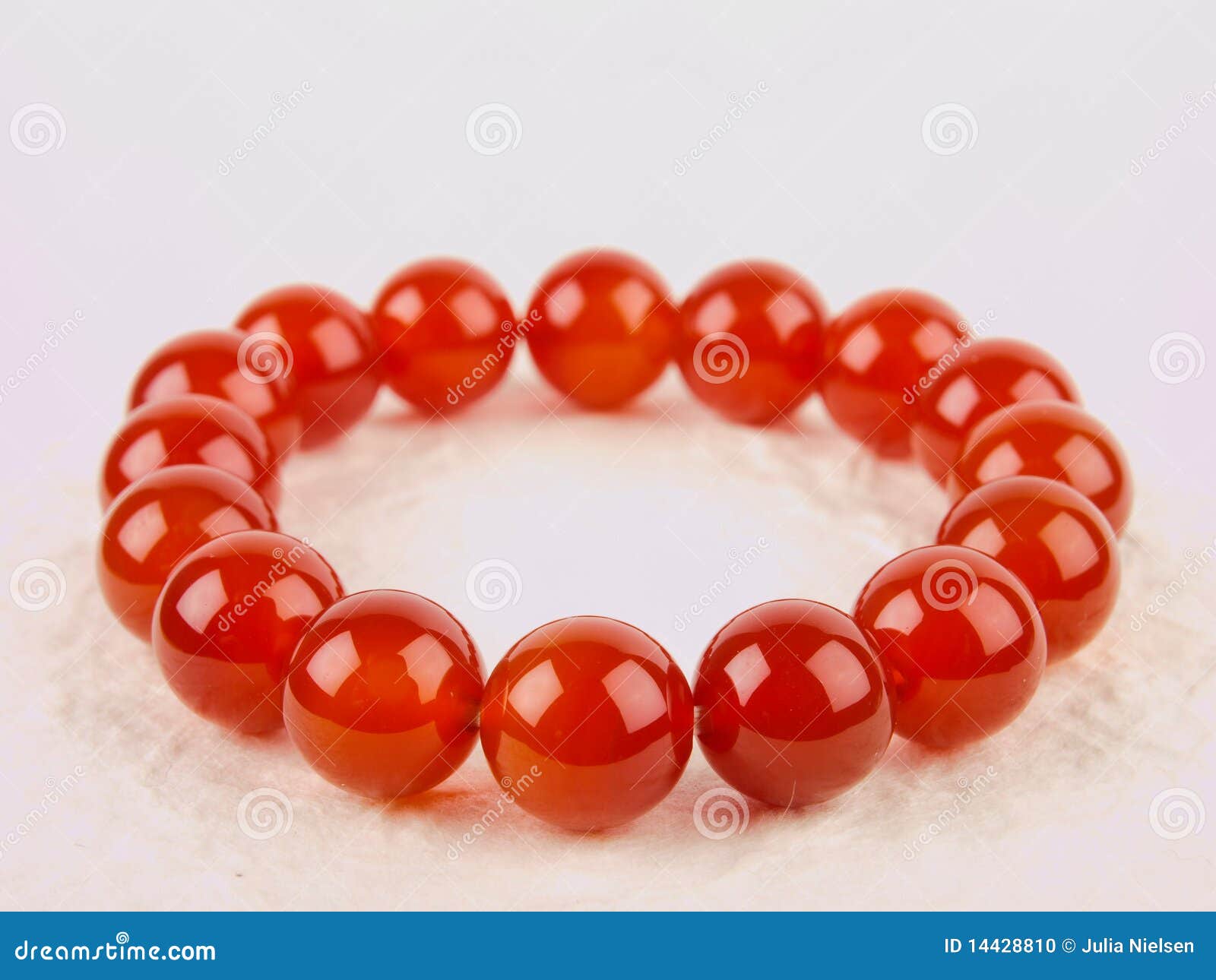 Red Chinese bracelet stock photo. Image of nature, beautiful 14428810