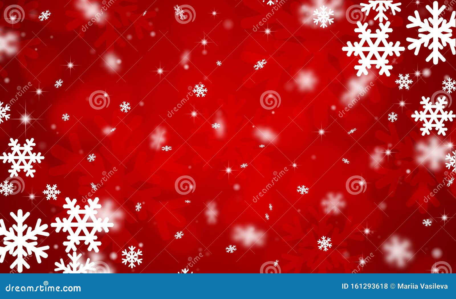 Red Christmas Background, White Snowflakes, Bright, Holiday, New Year,  Winter, Glitter Stock Illustration - Illustration of december, christmas:  161293618