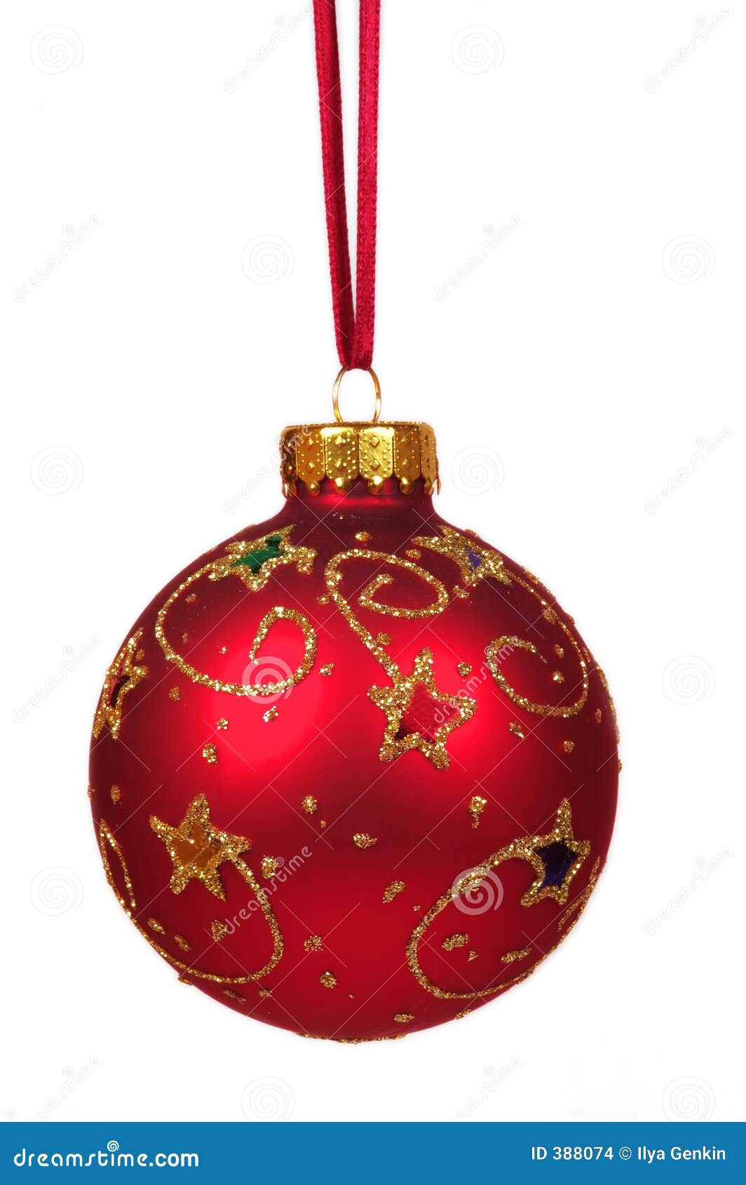 Red Christmas Ball O