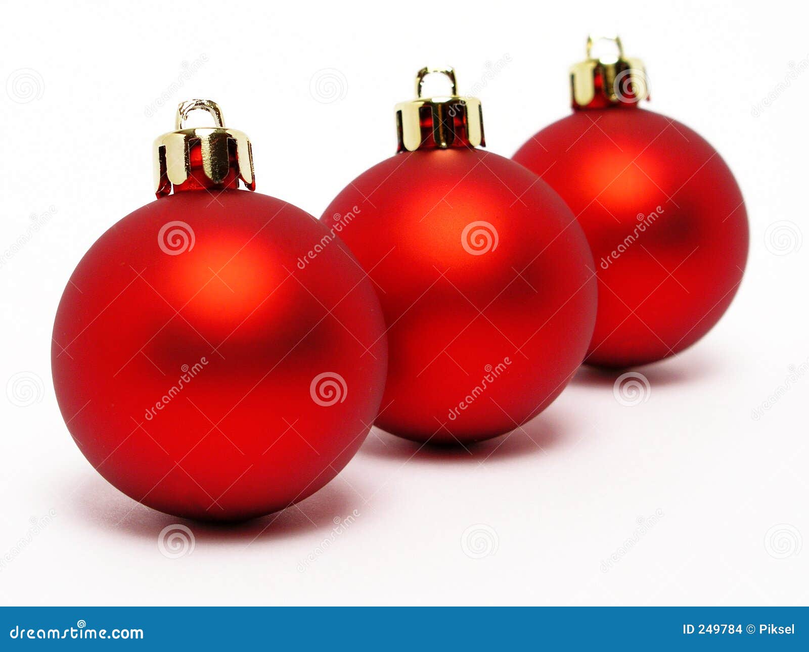 Red christmas balls stock photo. Image of hang, decoration - 249784