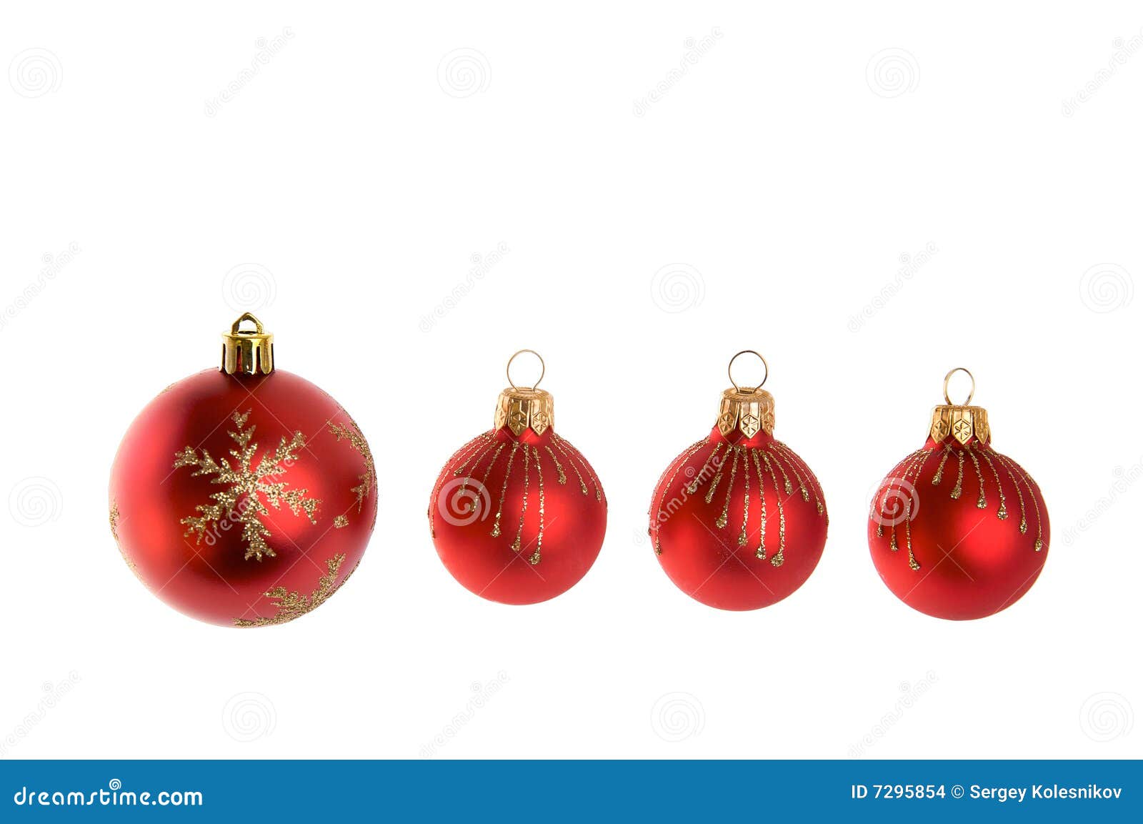 Red christmas balls stock photo. Image of equipment, decoration 7295854