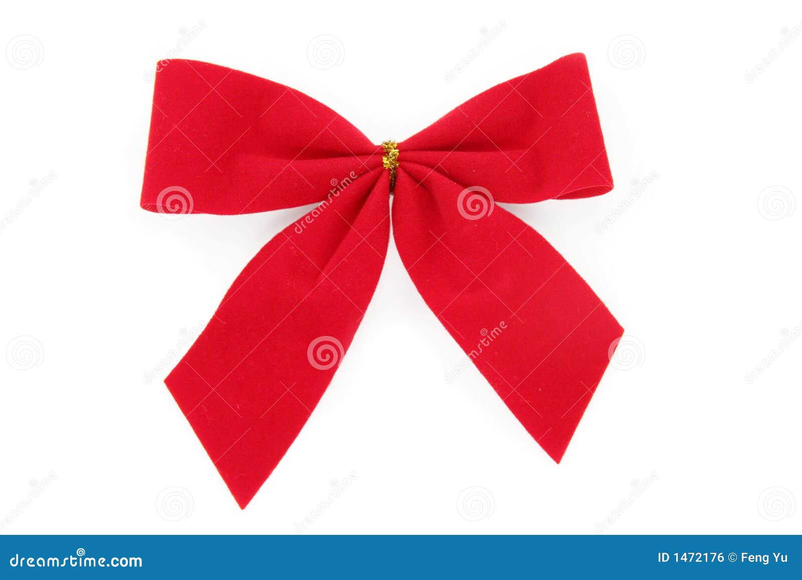 Red Christmas Bow stock photo. Image of xmas, christmas 1472176