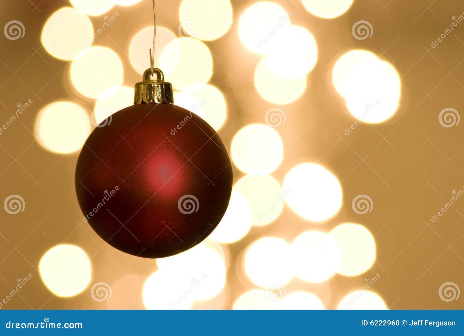 Red Christmas Bulb with Lights Stock Photo Image of bauble, graphic