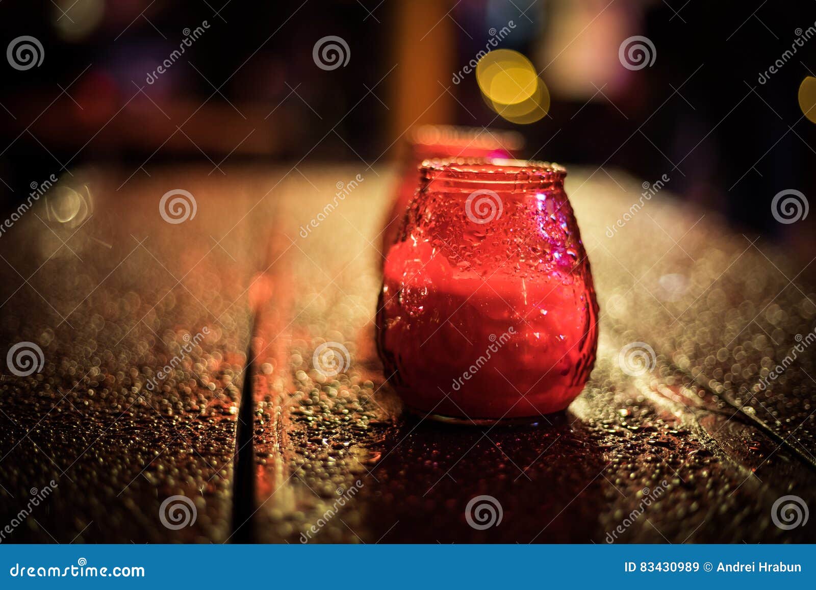 Red Christmas Candle Lantern Stock Image Image Of Night Candlelight 83430989