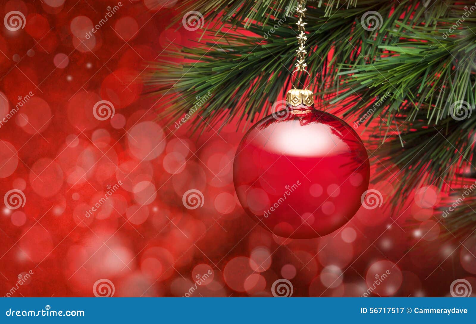 red christmas tree scene background