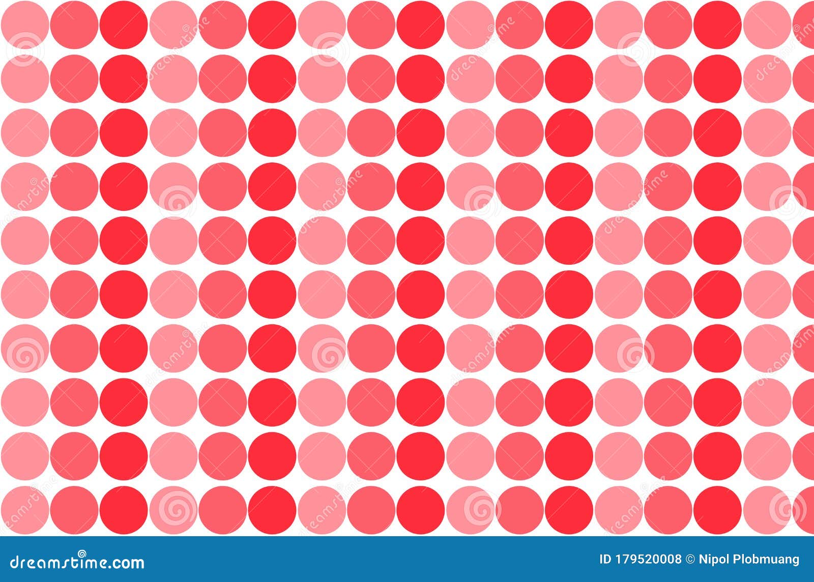 Red Circle Pattern with Red Dots. Stock Illustration Illustration of