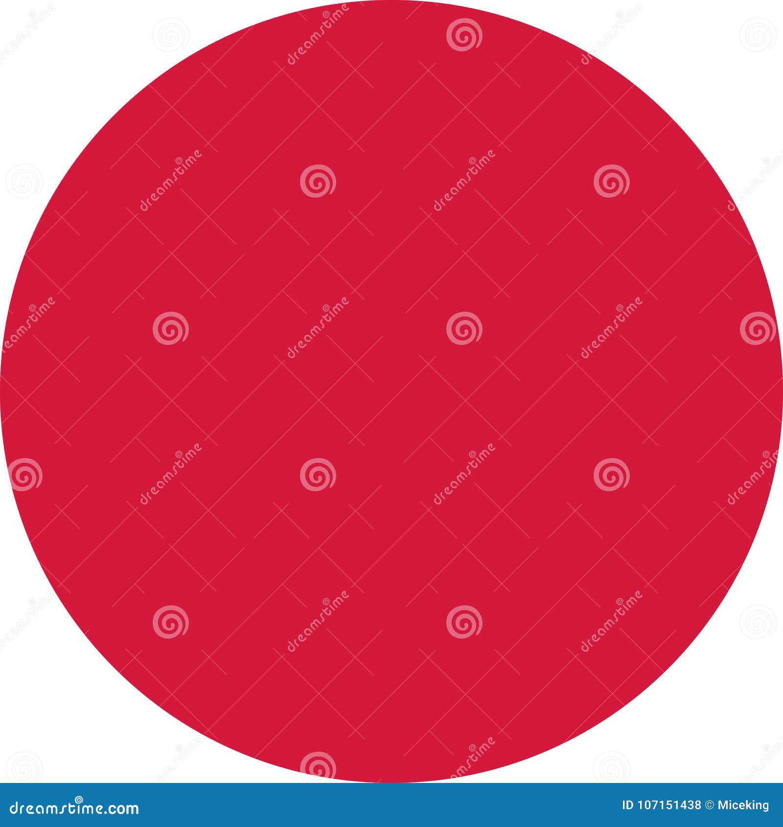 Red circle vector stock illustration. Illustration of round - 107151438