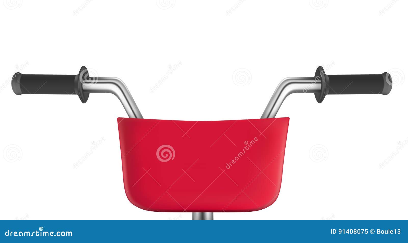 city bike with basket