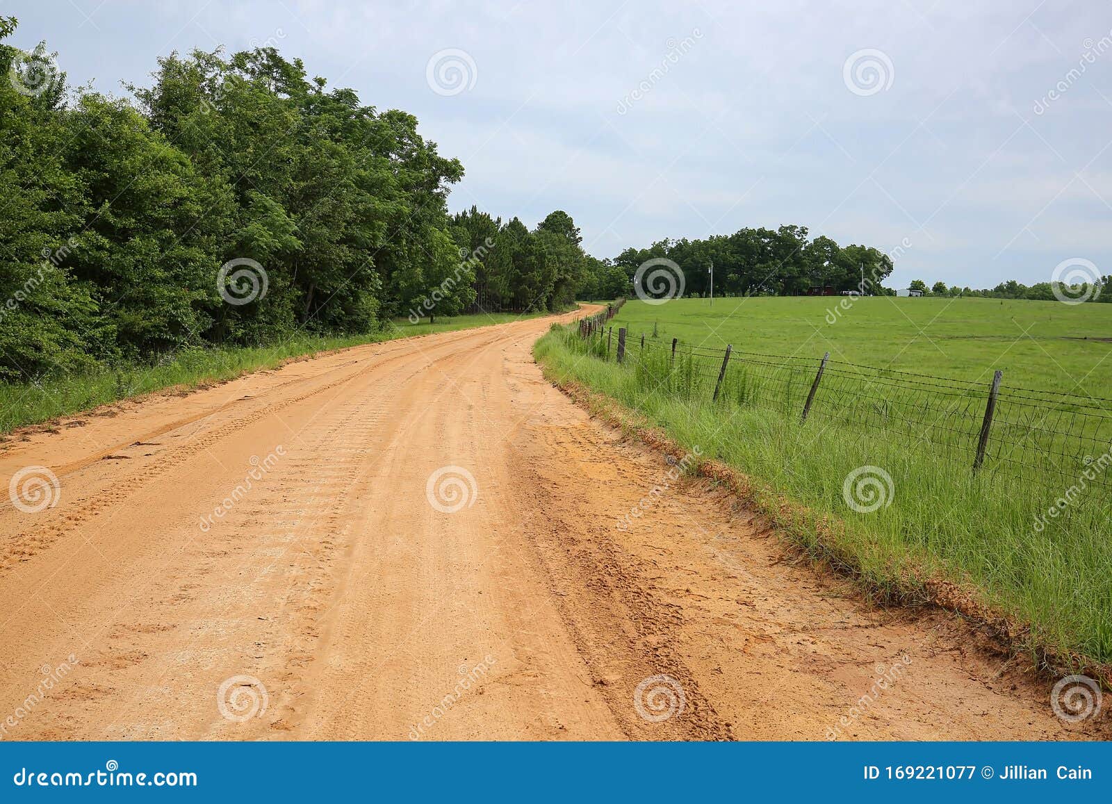 Red curved road stock image. Image of meadow, 169221077