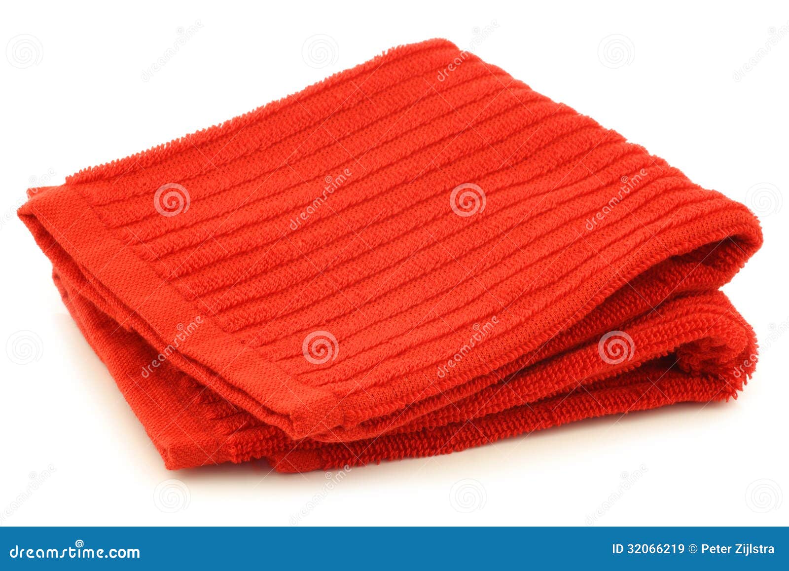 red cleaning cloth