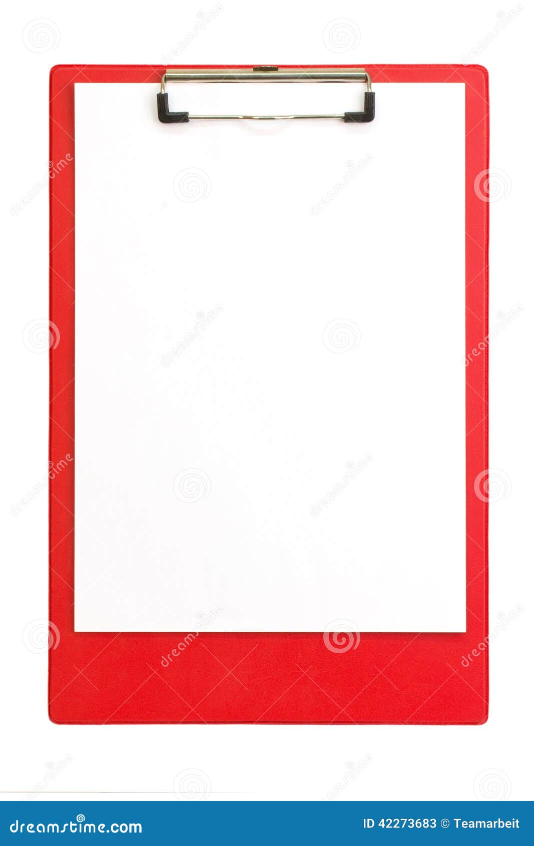 Red clipboard stock image. Image of sheet, office, notes 42273683