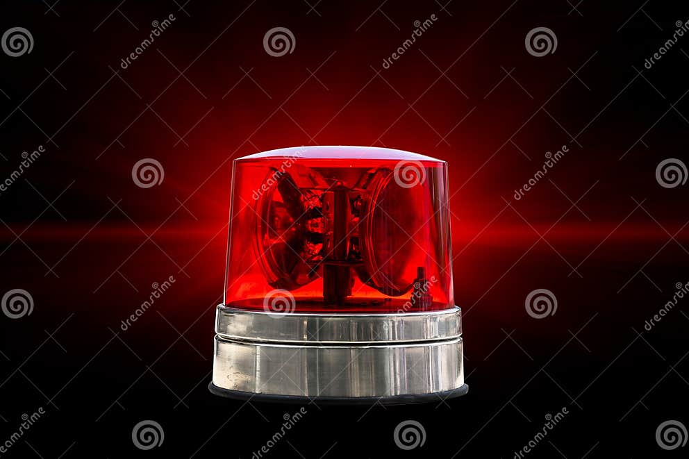 Red Color Emergency Light Warning Vehicular Police Alarm Siren Buzzer ...