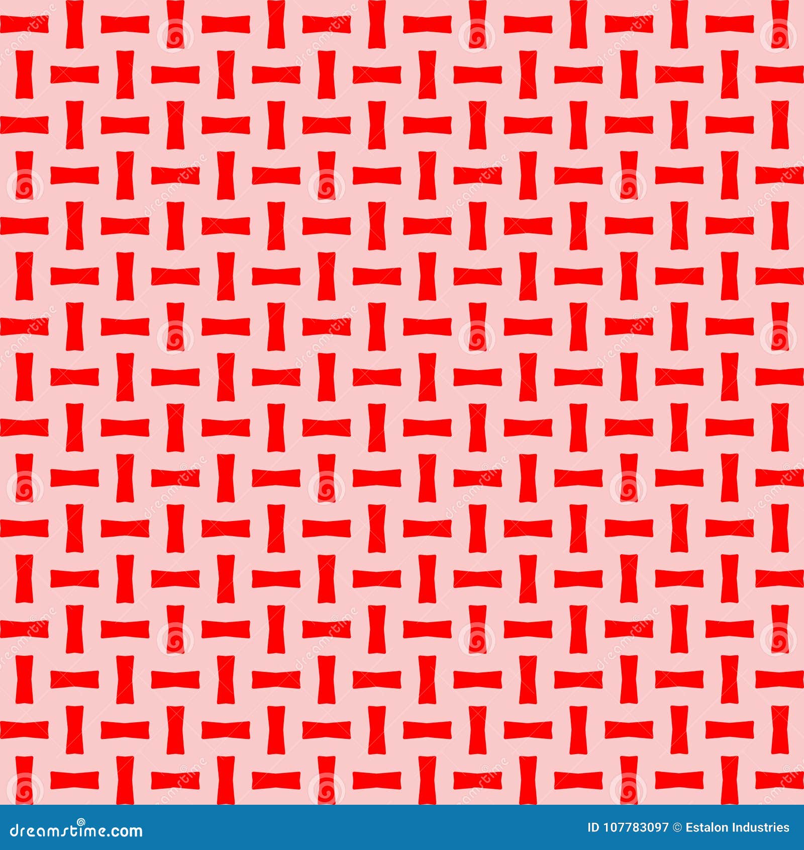 Red Weave Repeat Pattern Background Stock Illustration - Illustration ...
