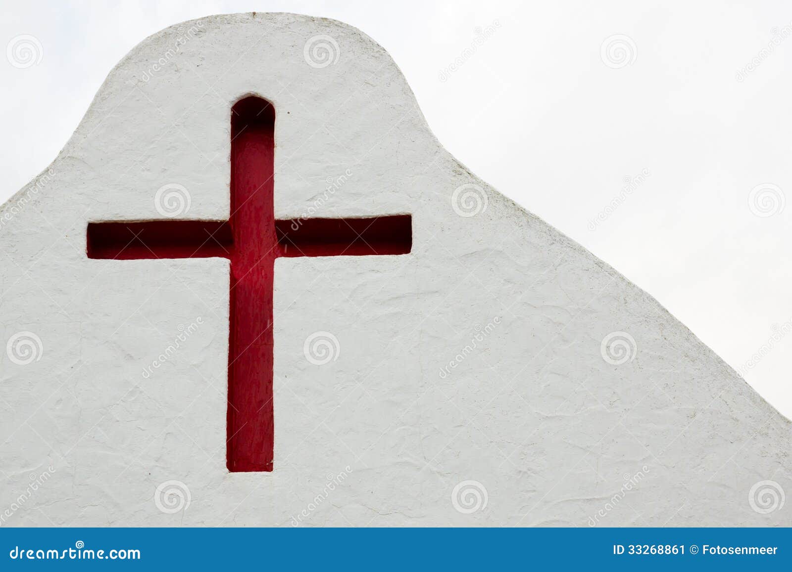 red crucifix in sancta eularia