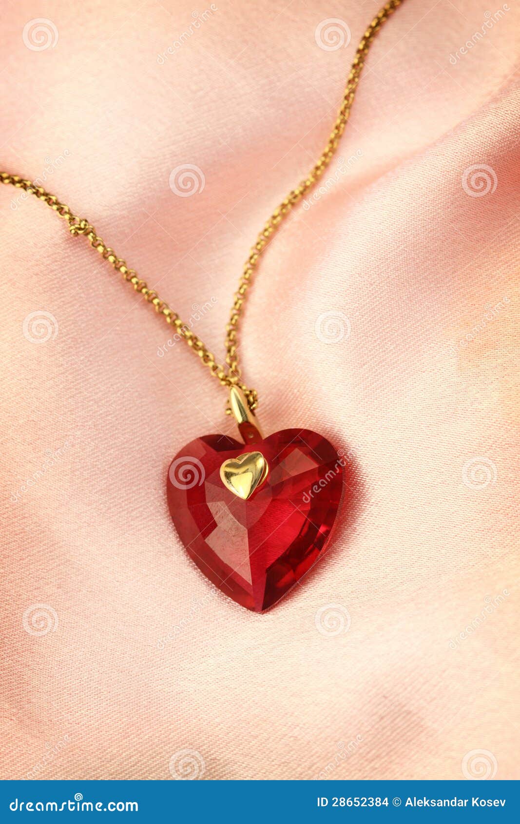 Red crystal heart stock photo. Image of rich, beauty 28652384