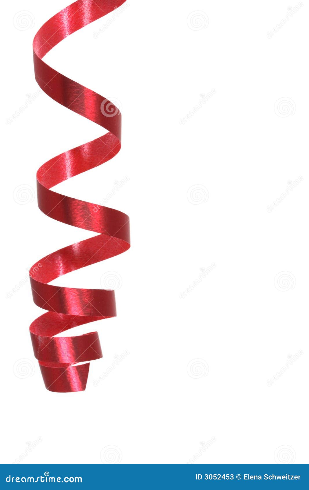 Red ribbon curl Free Stock Photos, Images, and Pictures of Red ribbon curl