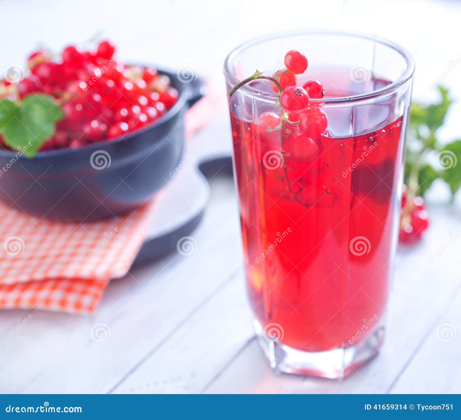 Red currant juice stock photo. Image of bush, currant 41659314