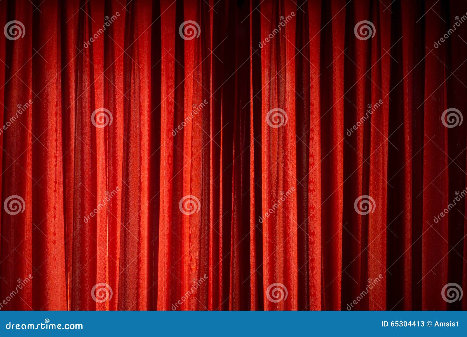 Red curtain stock image. Image of light, architecture 65304413