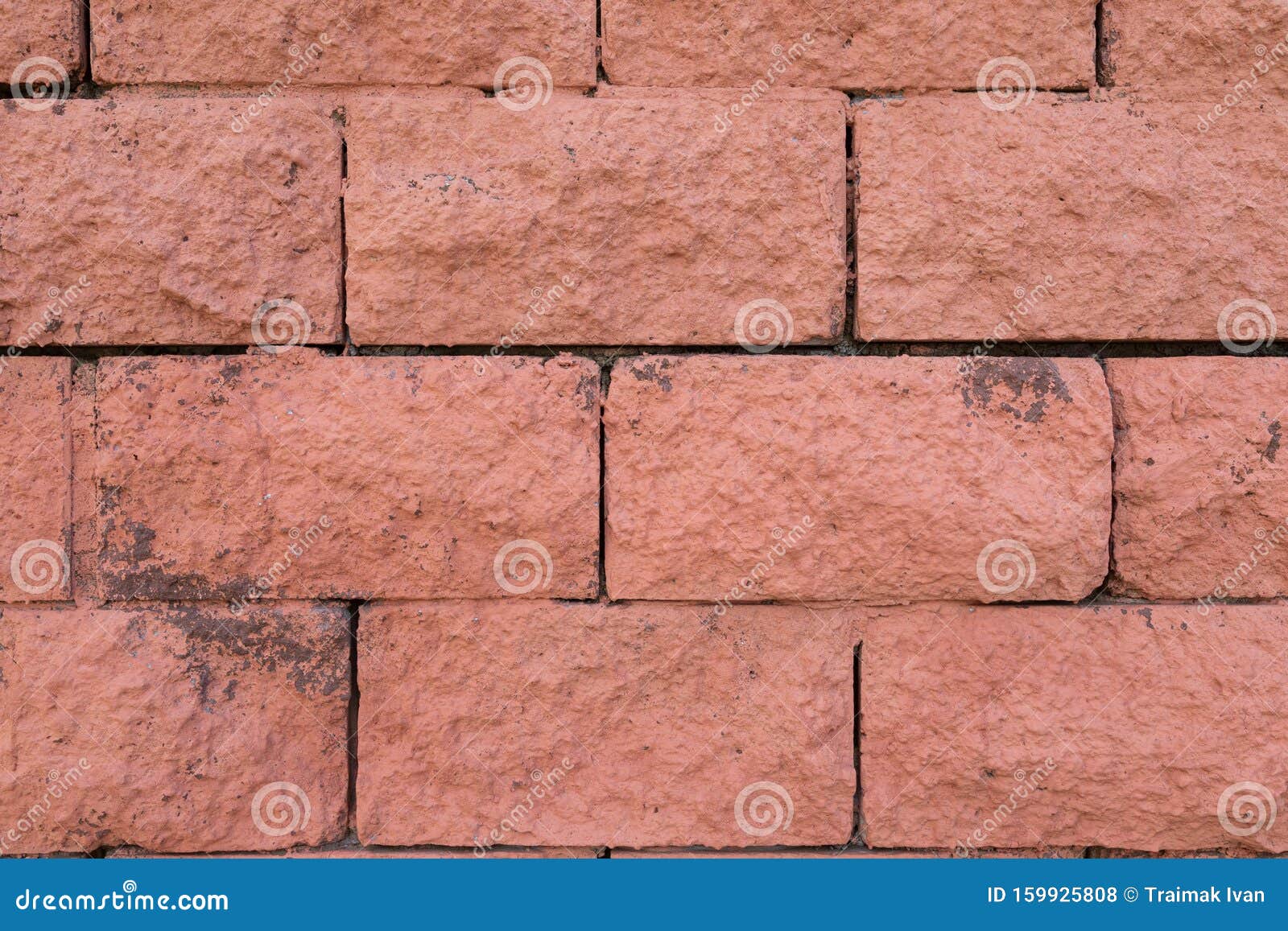 Red Decorative Tile Wall of a Building Stock Photo Image of street