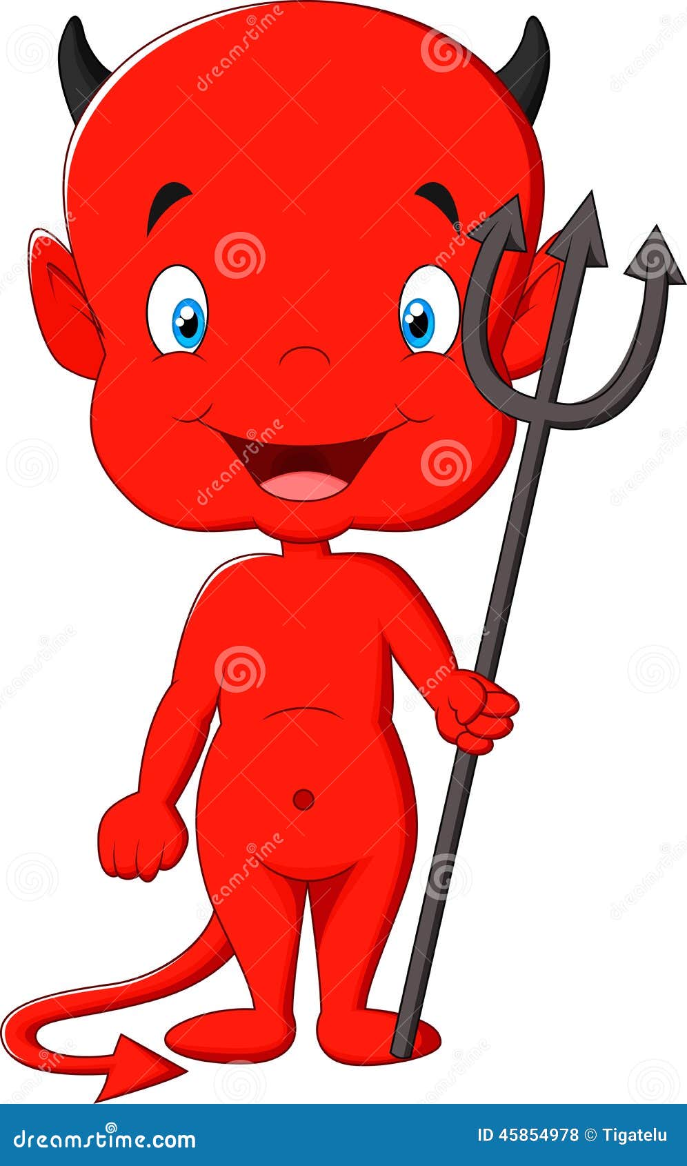 Red devil cartoon stock vector Image of cartoon evil Red devil cartoon stock vector Image of cartoon evil