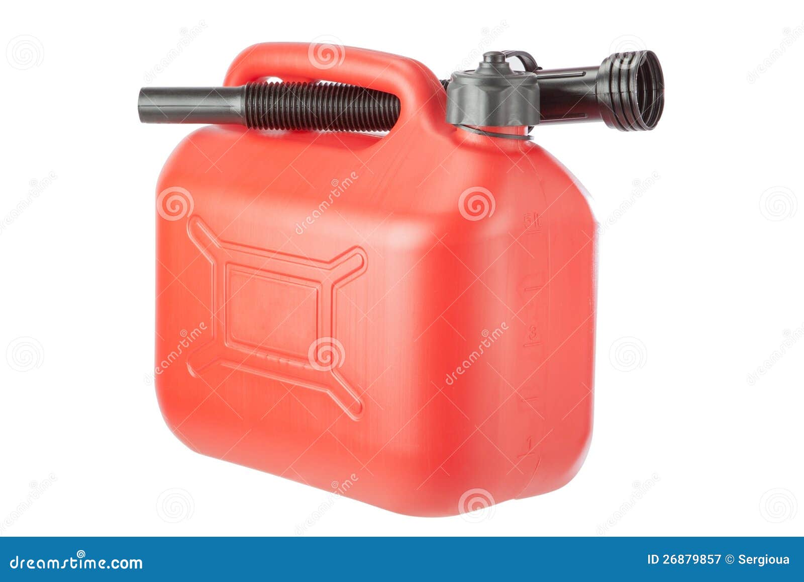 Red Diesel Canister Jerrycan. Stock Image Image of lubricate, gerry