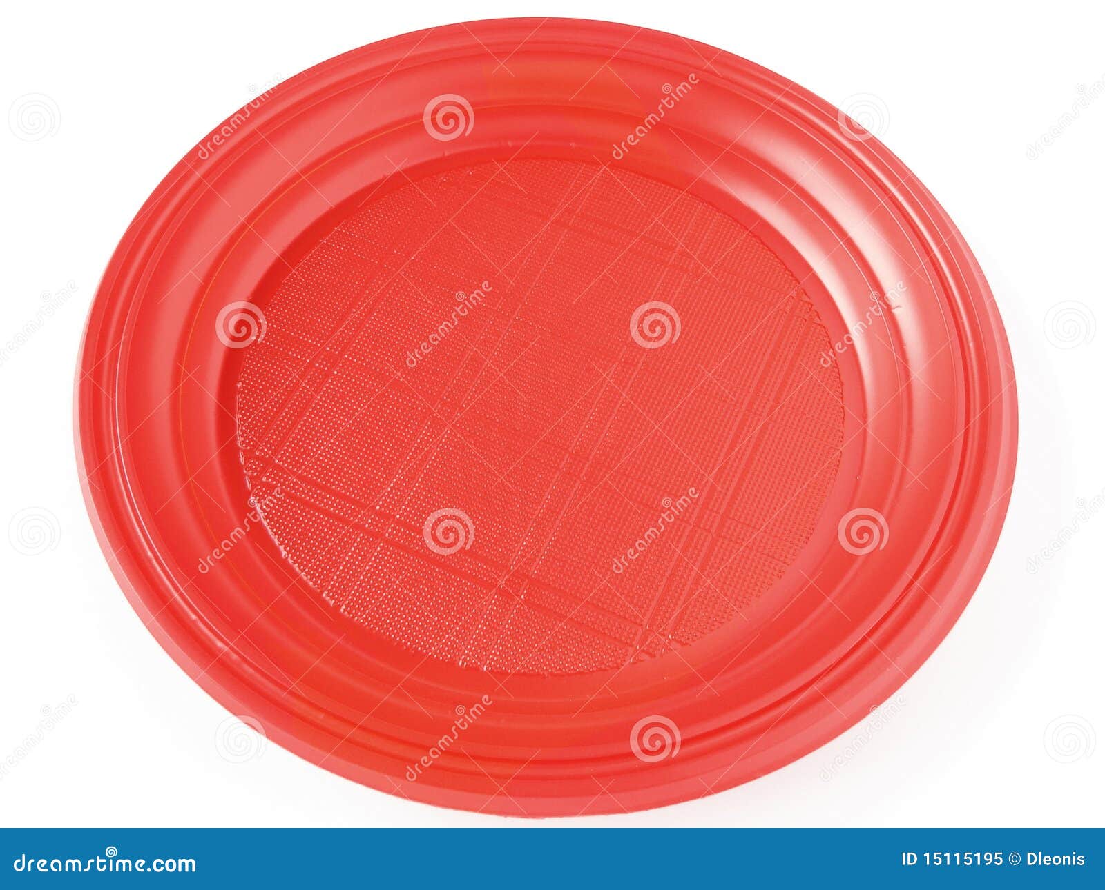 Red disposable plate stock image. Image of item, dishes 15115195