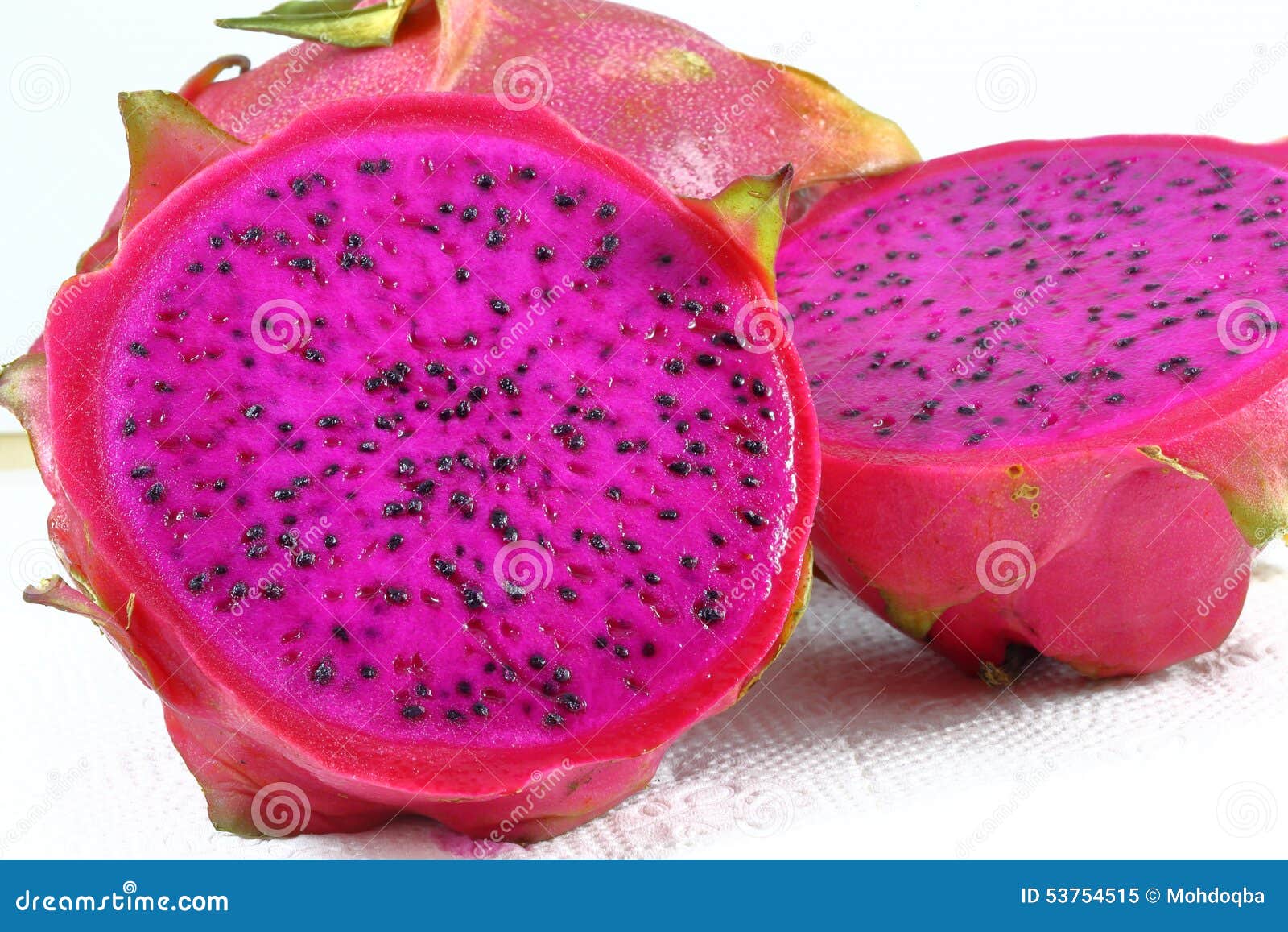 Red Dragon Fruit Stock Image Image Of Fruit White Color 53754515