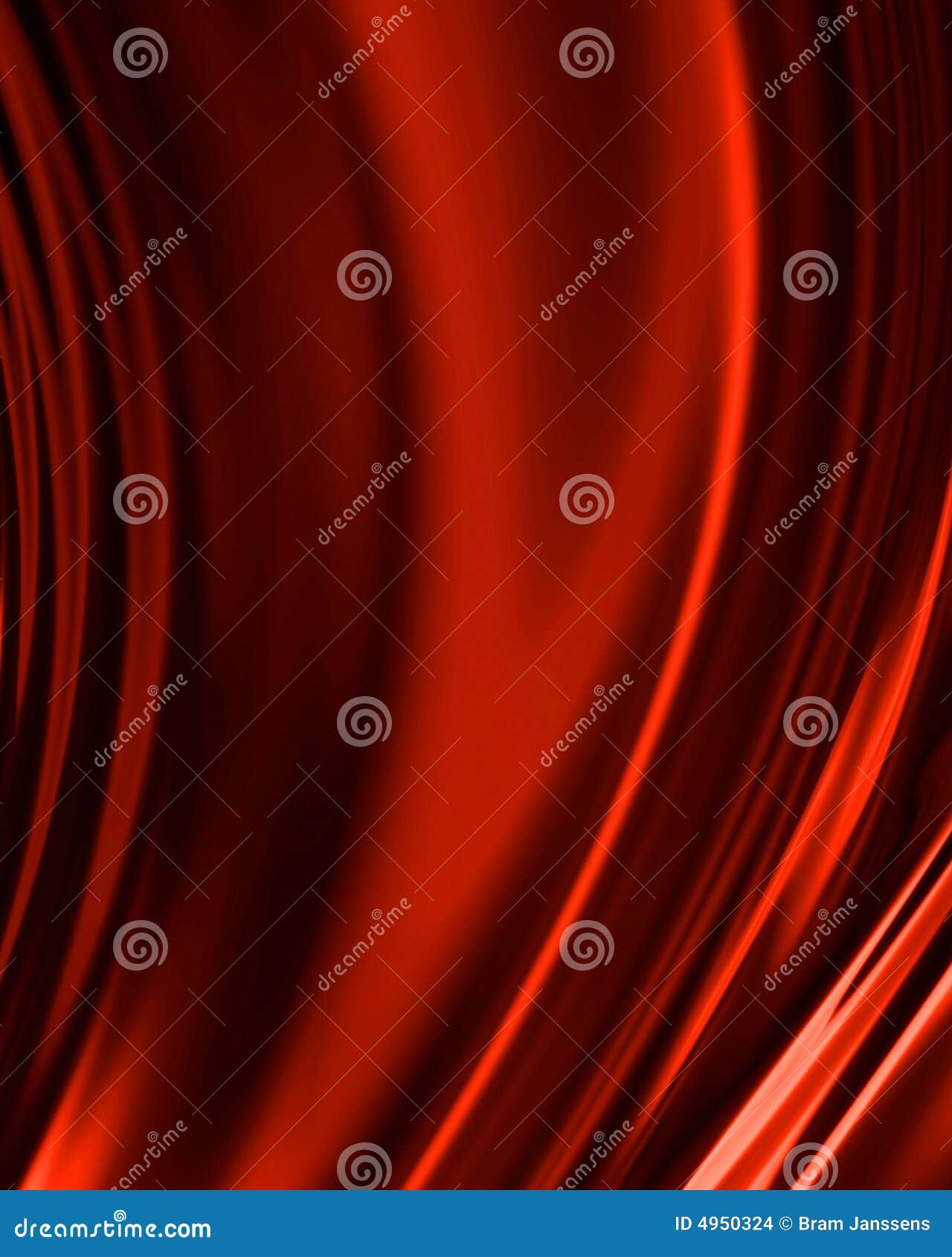 red drapery