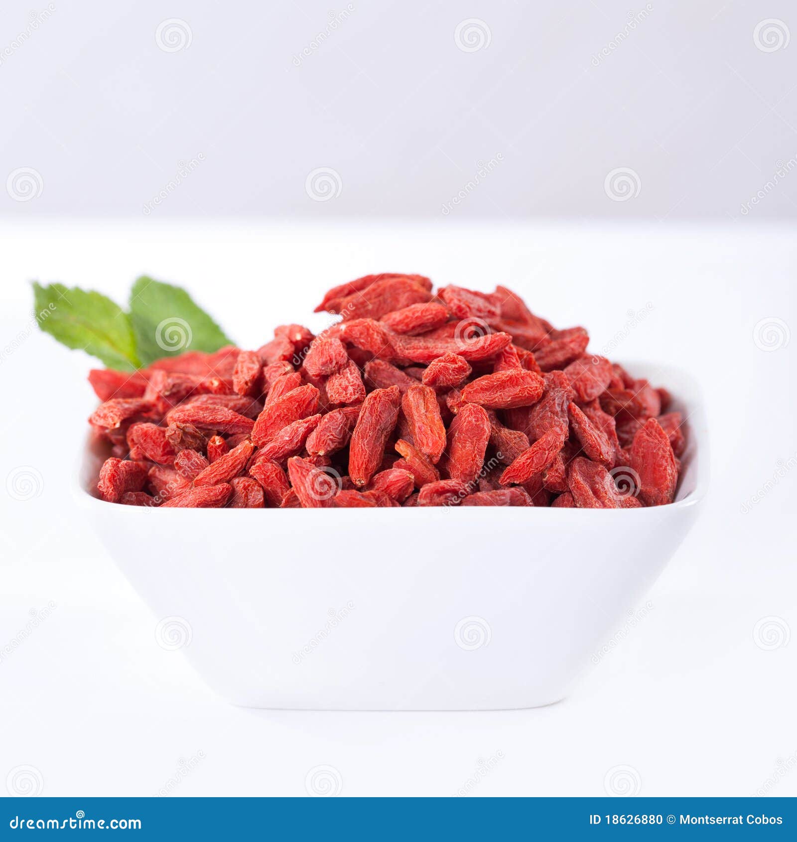 Red Dried Goji Berries in a Bowl Stock Photo Image of chinese