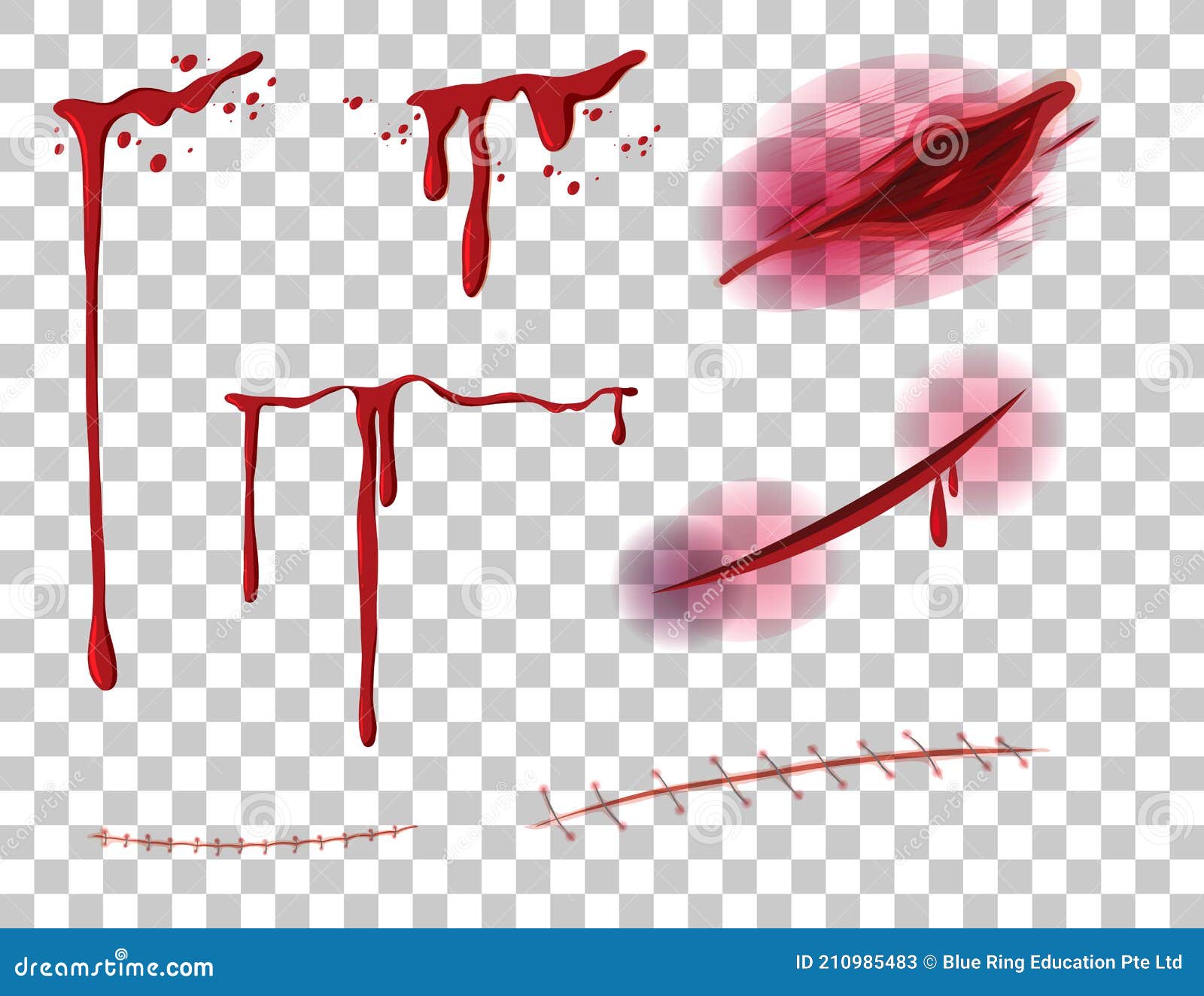 20+ Amazing Halloween blood Transparent Background Images Free Download