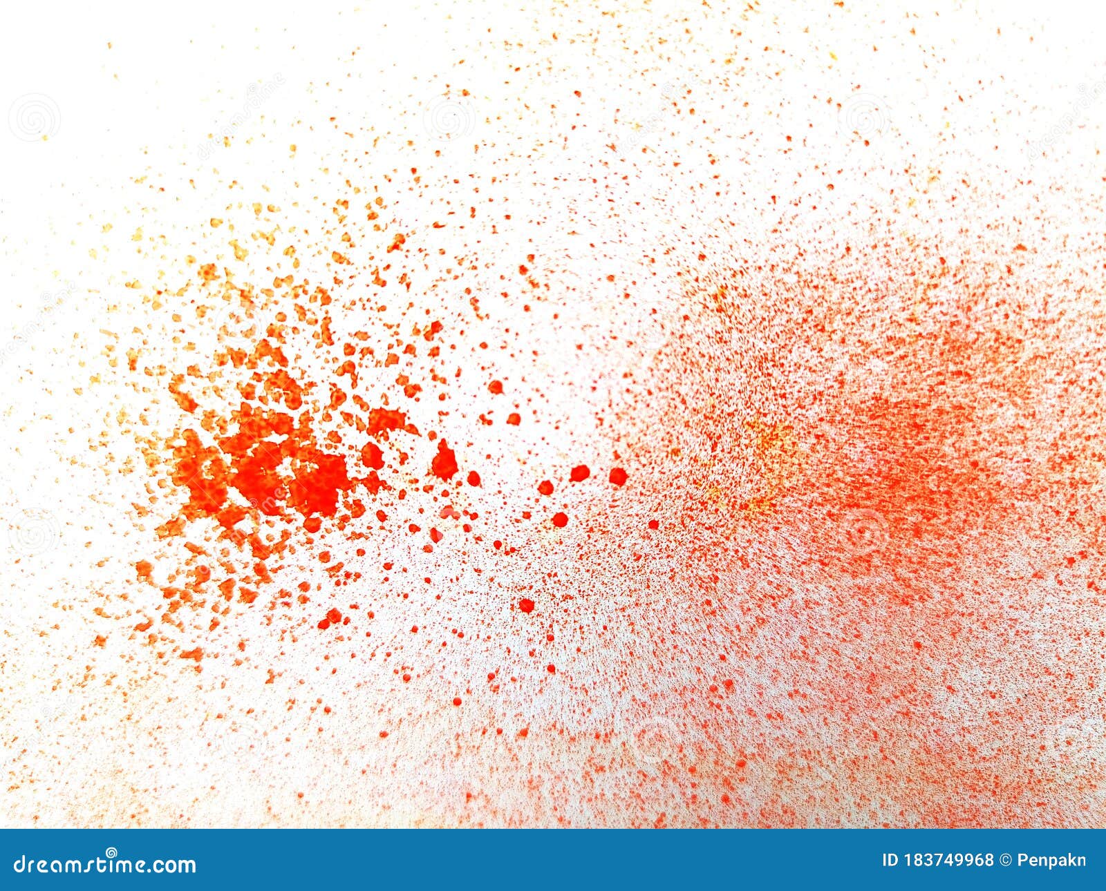 Red Drops Color Spread on White Paper for Abstract Artwork Background Stock  Photo - Image of watercolor, soft: 183749968