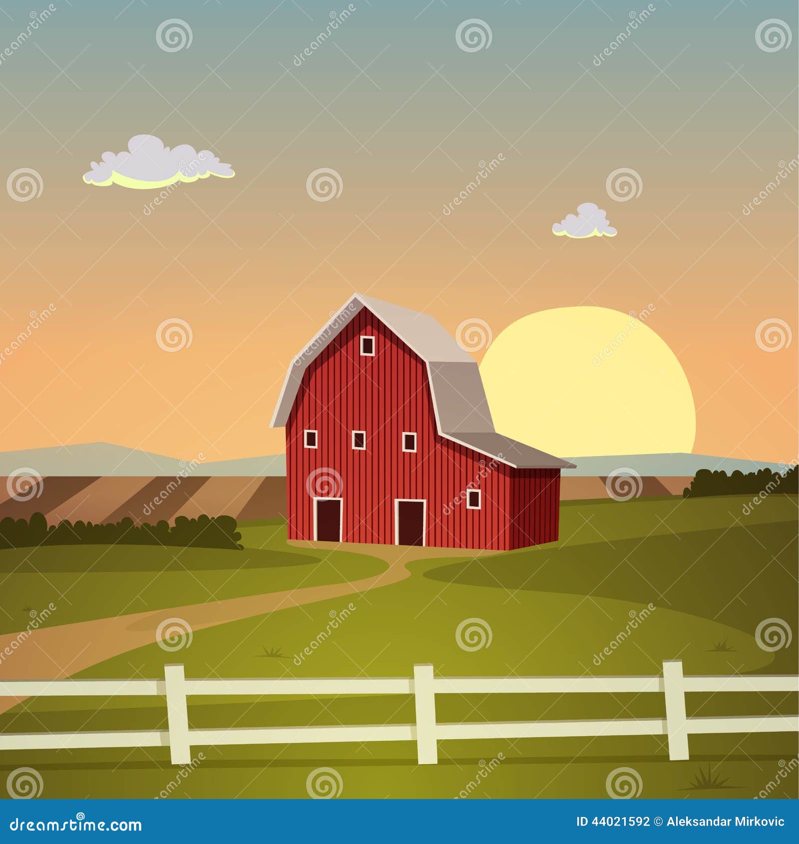 clipart farm background - photo #50