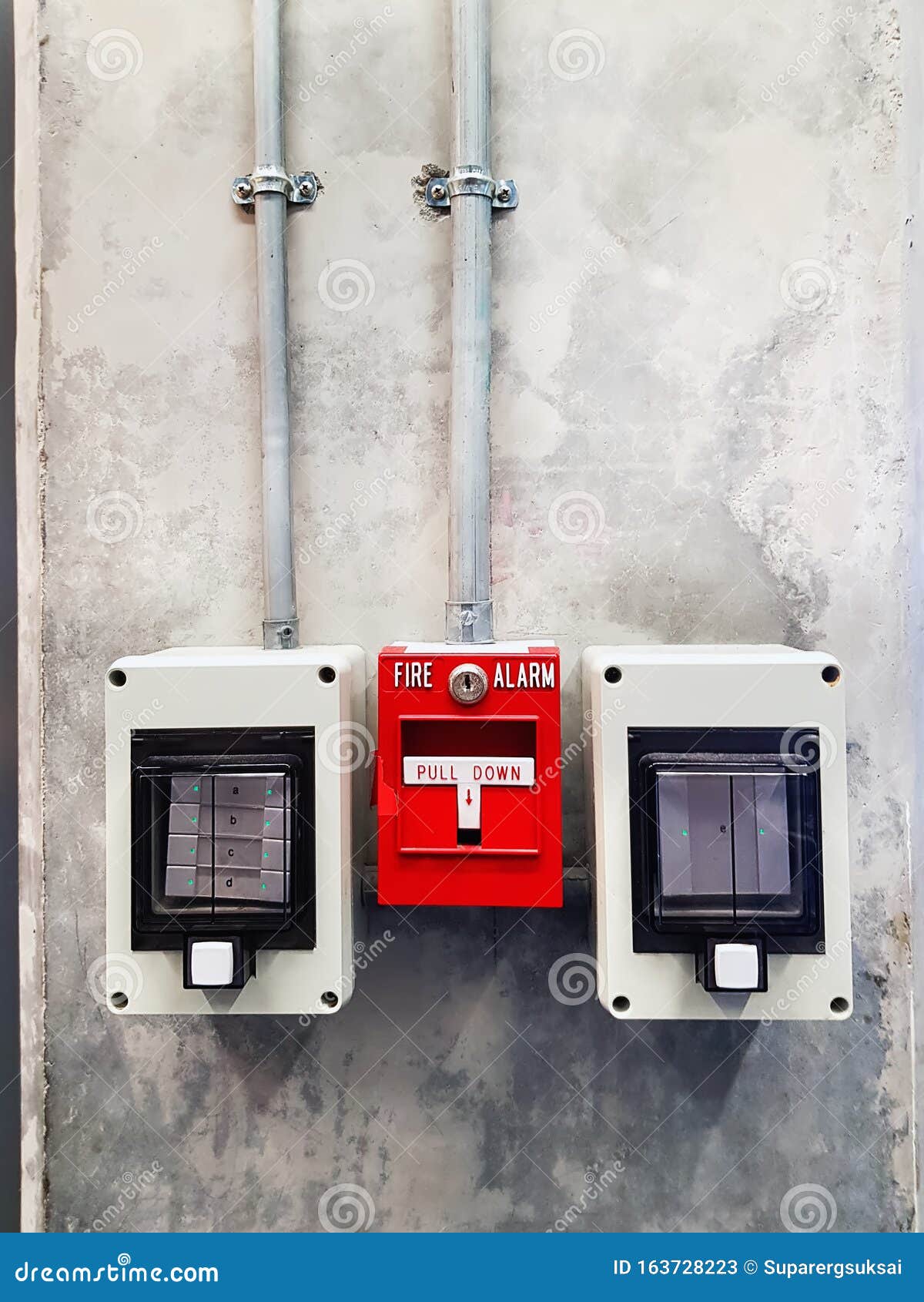 download red fire alarm on wall download red fire alarm on wall