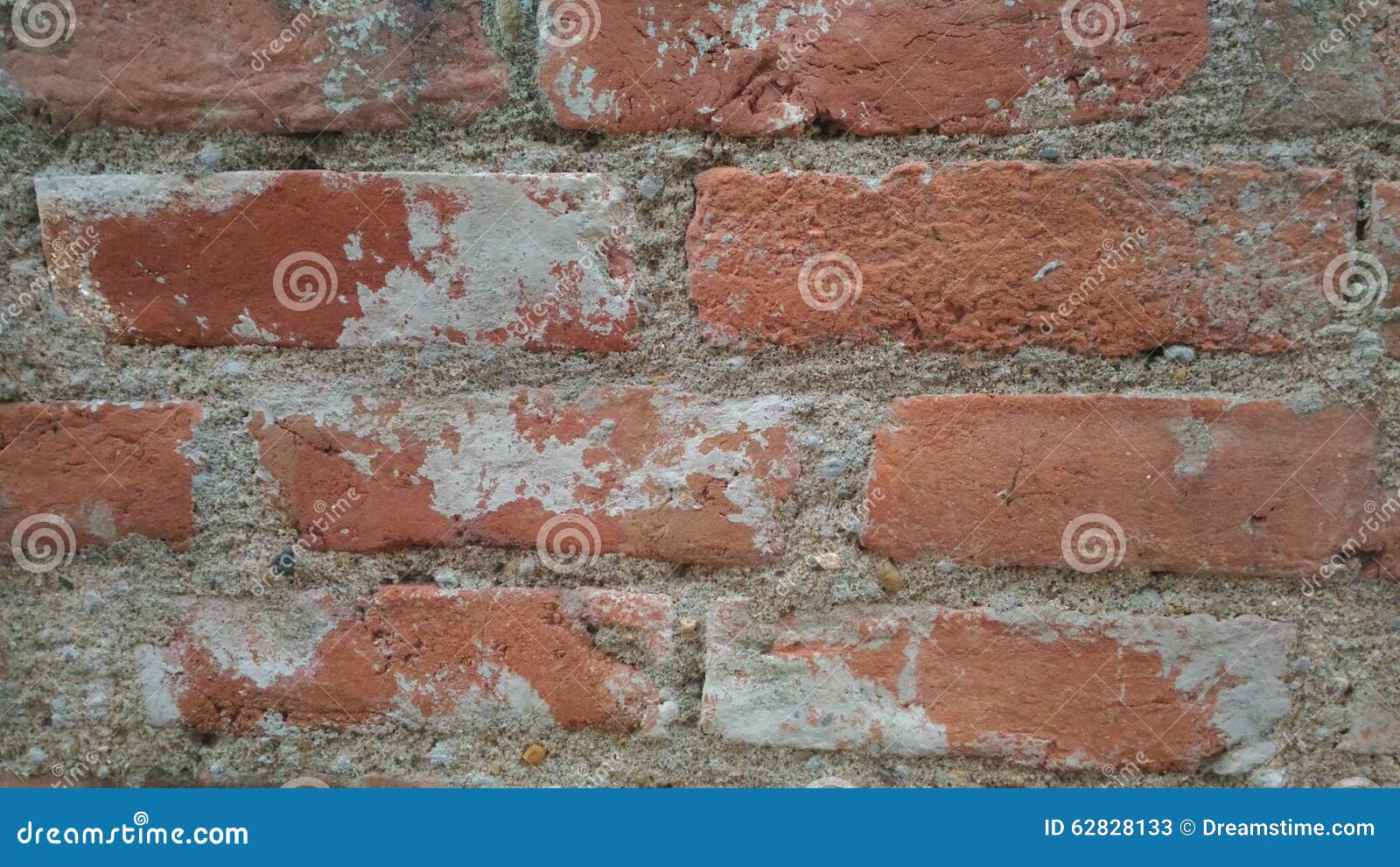 Red Fire Bricks Wall stock image. Image of surface, asian 62828133