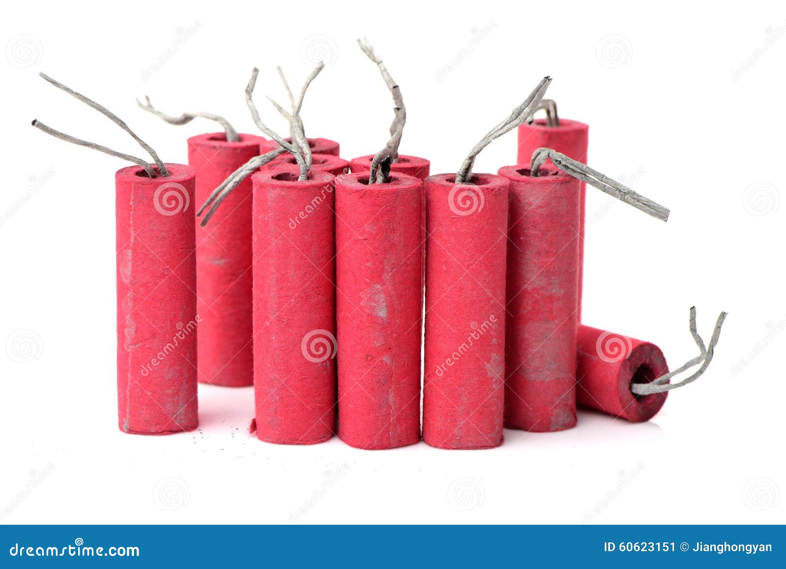 Red Firecrackers Stock Photo Image 60623151