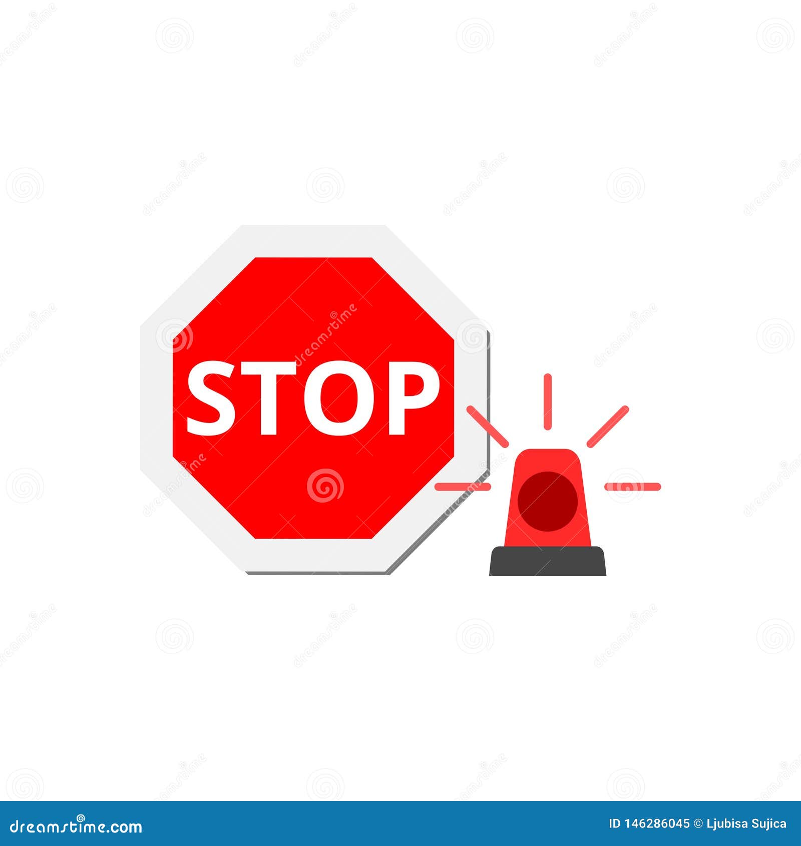 flashing red light means the same as a stop sign