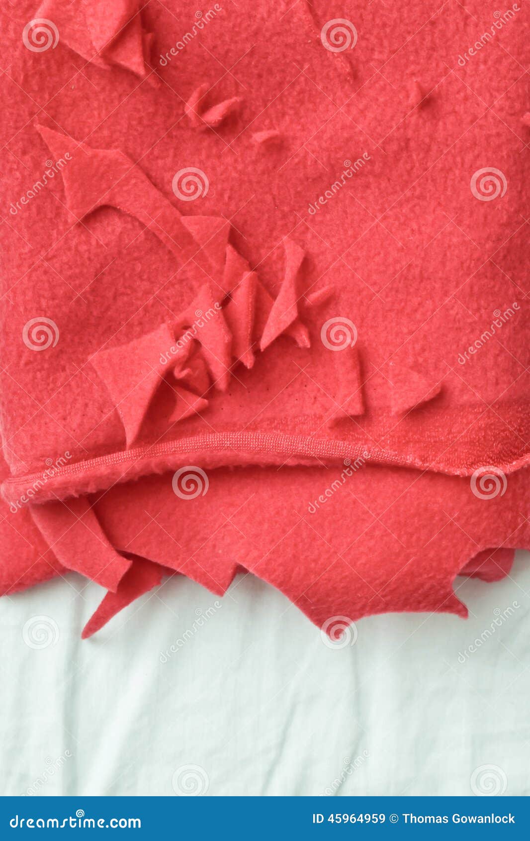 Red fleece stock image. Image of colorful, creativity 45964959